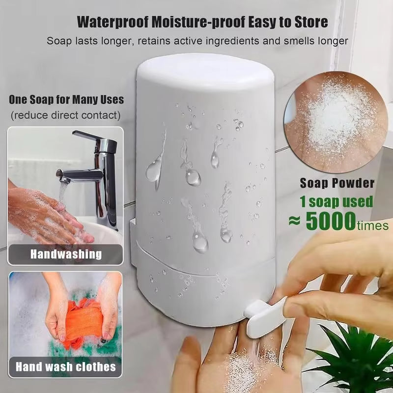 Bar Soap Grinder Solid Soapy Bar Grinding Box Holder Wall Mounted Crusher Mincer Refillable Soapy Bar Dispenser for Bathroom
