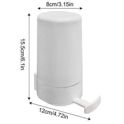 Bar Soap Grinder Solid Soapy Bar Grinding Box Holder Wall Mounted Crusher Mincer Refillable Soapy Bar Dispenser for Bathroom